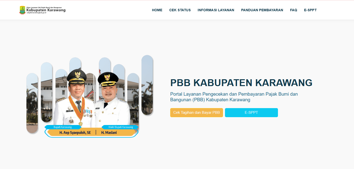 Gambar Cek Pajak Bumi dan Bangunan
